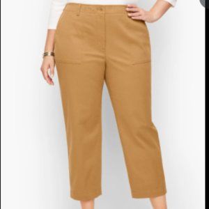 Talbots High Waist Patch Pocket Crop GUC